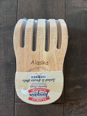 Alaskan Wood Salad & Pasta Pal - Natural Wood